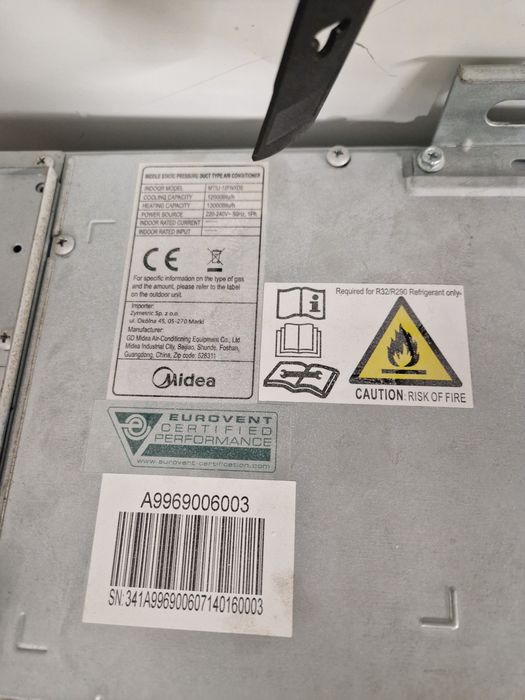 Klimatyzator kanałowy Midea MTIU-12FNXD0