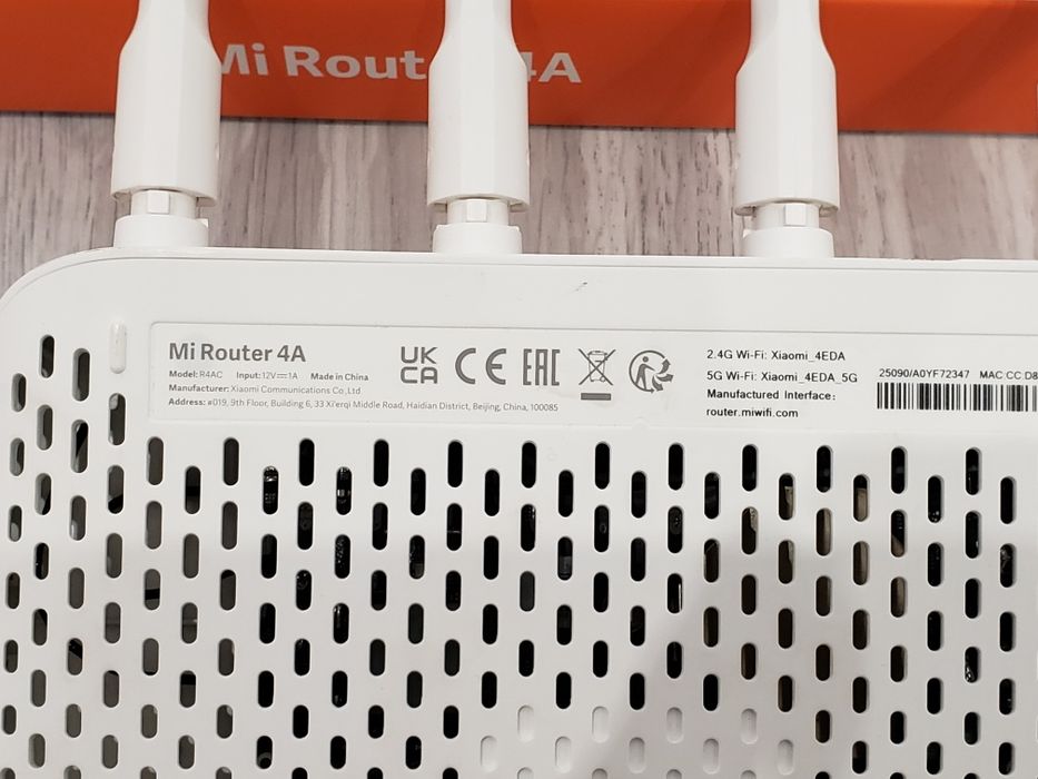 Wifi роутер Xiaomi Mi router 4A