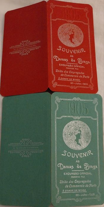 Recordação  à cidade de Braga com + 120 anos/Mini bloco" em plástico p