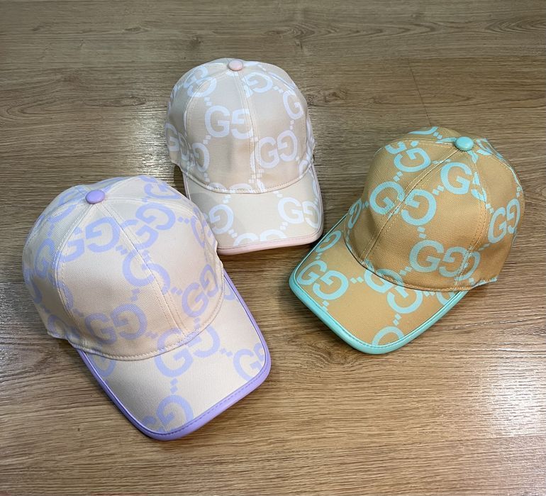 Кепка Gucci зел,беж,бел