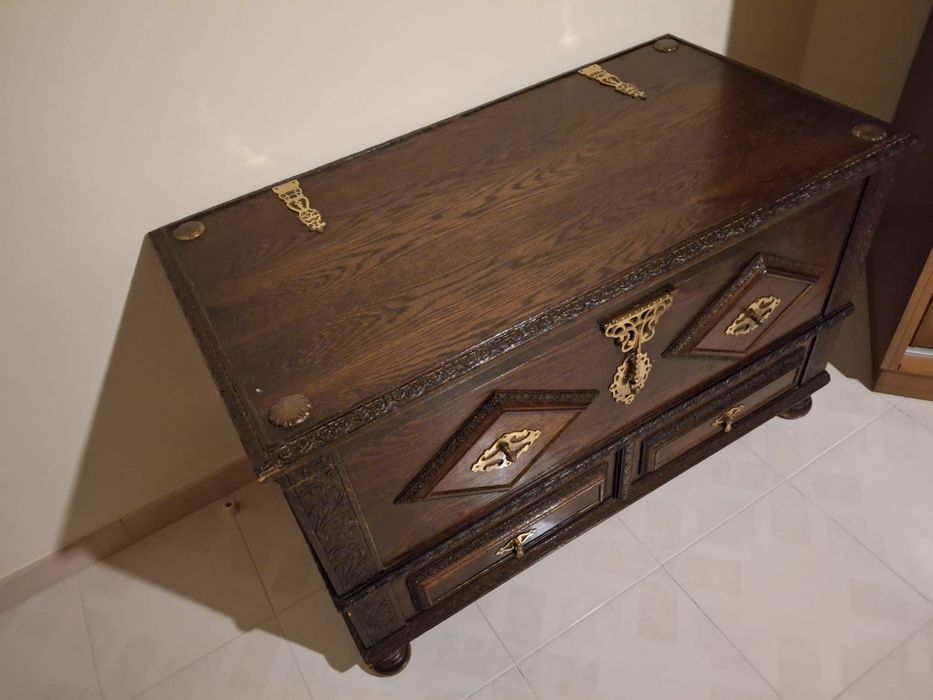 Arca/baú de madeira