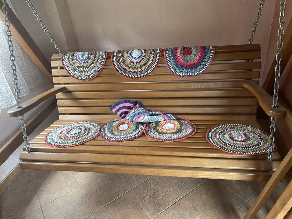 Коврик підставка килимок ручна робота етно