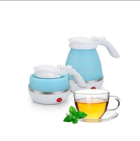 Електричний складний чайник силіконовий Туристический Гибкий силикон