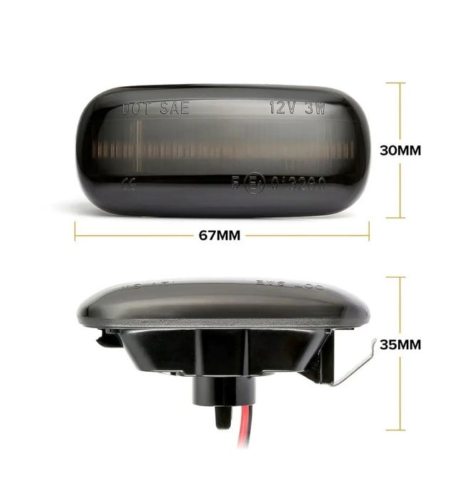 Динамические поворотники Audi A3 8P / A4 B6 / A4 B7 / A6 C5 / A6 C6