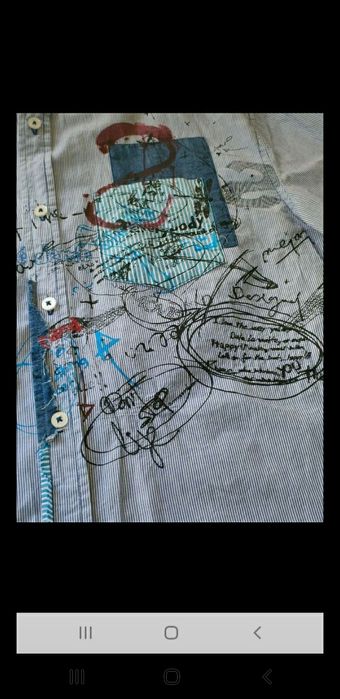 Koszula Desigual,rozmiar M,męska,w paski