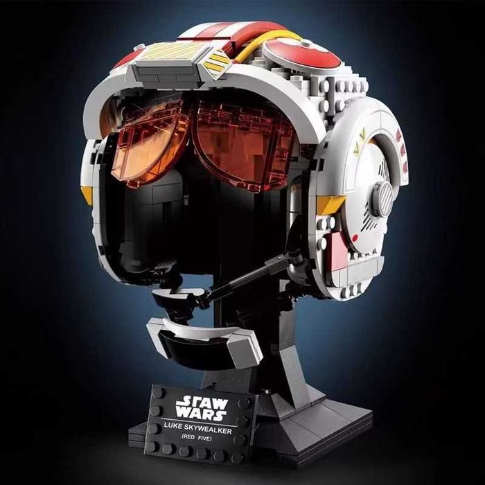Nowe Klocki Star Wars Hełm Luke'a SKYWALKERA kompatybilne z 75327