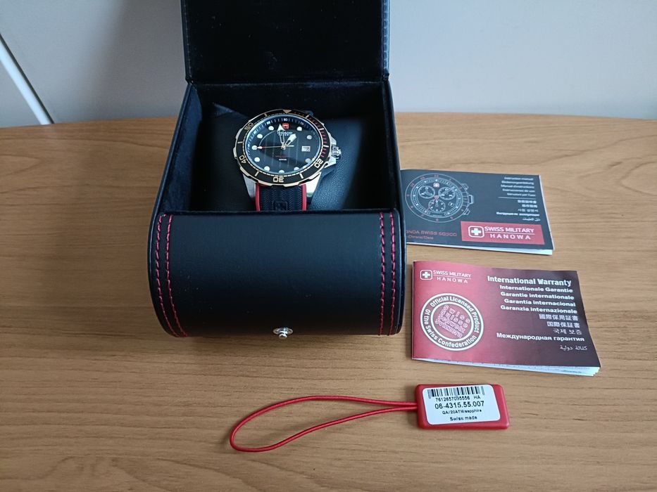 Zegarek męski Swiss Military Hanova Neptune Diver 20ATM