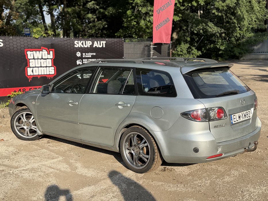 Mazda 6 2.3 LPG Automat Hak Tempomat Alufelgi R17 2032 LPG Niskie Spalanie