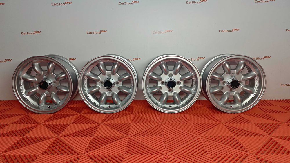 Jantes look Minilite/Ultralite  13 x 6 et 10 4x114.3
