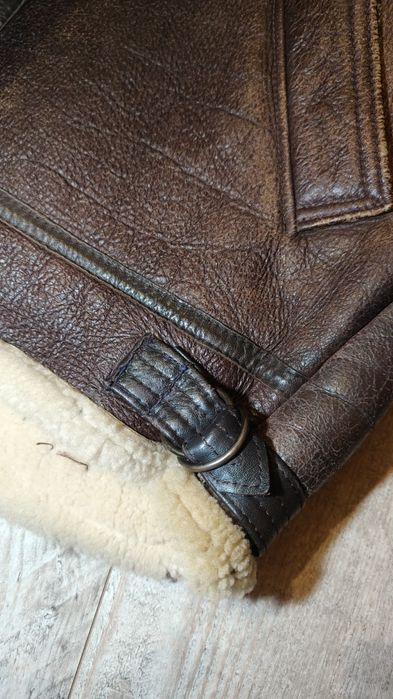 Kurtka bomber b3 sheepskin Woolea unikat