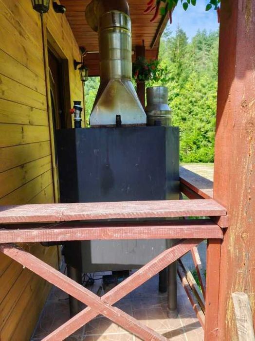 Kominek z płaszczem wodnym 18kw