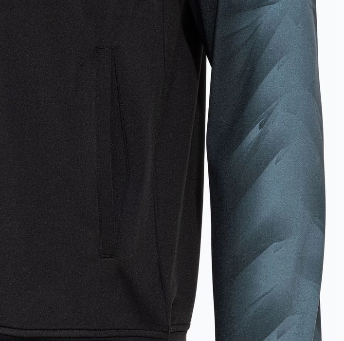 Joma Elite XI Hoodie black/anthracite roz.L