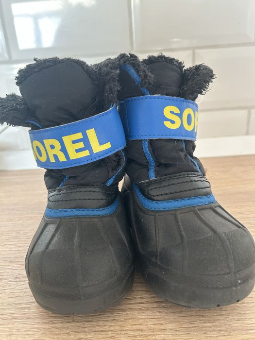 Дитячі зимові чоботи Sorel, розмір eur 25, устілка 17 см