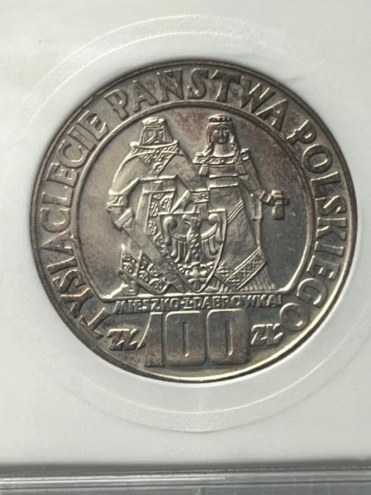 100 zł Mieszko i Dąbrówka Rarytas Mind Error