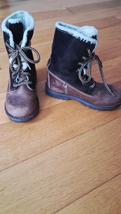 Buty zimowe dla chłopca skórzane LASOCKI
