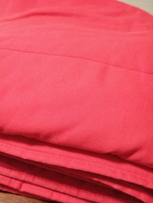 Edredão vermelho