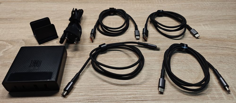 Mcdodo QCS Stacja ładowania GaN 100W USB ładowarka