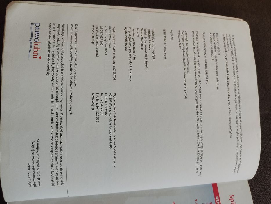Książki do języka polskiego