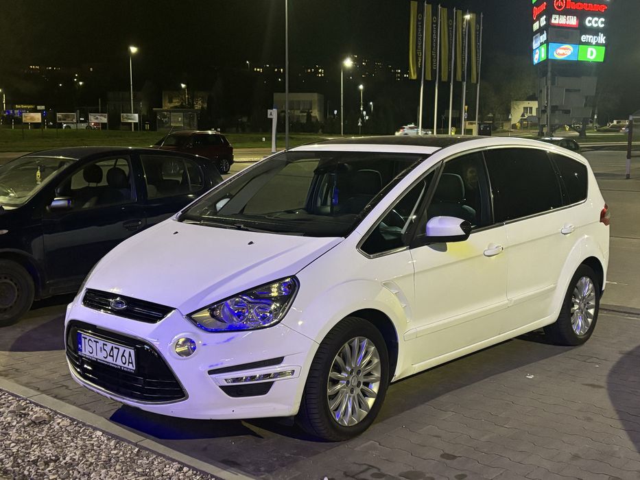 Okazja Śliczny ford s-max w super stanie technicznym 2.0hdi 163KM po serwisie  zamienie na dostawczy okazyjna cena za gotówkę