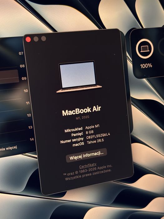 Macbook M1 2020 256gb