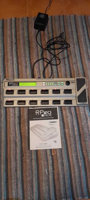Pedaleira Digitech RP20 Valve made in USA. São João Das Lampas E ...