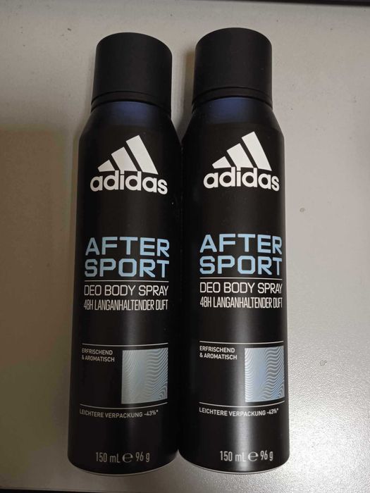 Adidas After Sport Deo Body spray 150 ml 2szt
