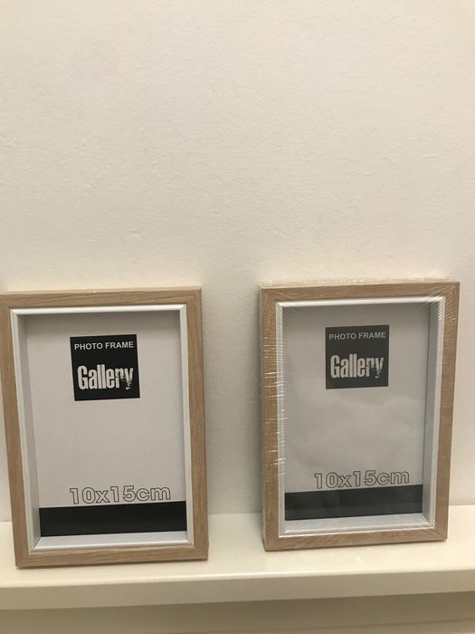 Duas molduras 10x15cm