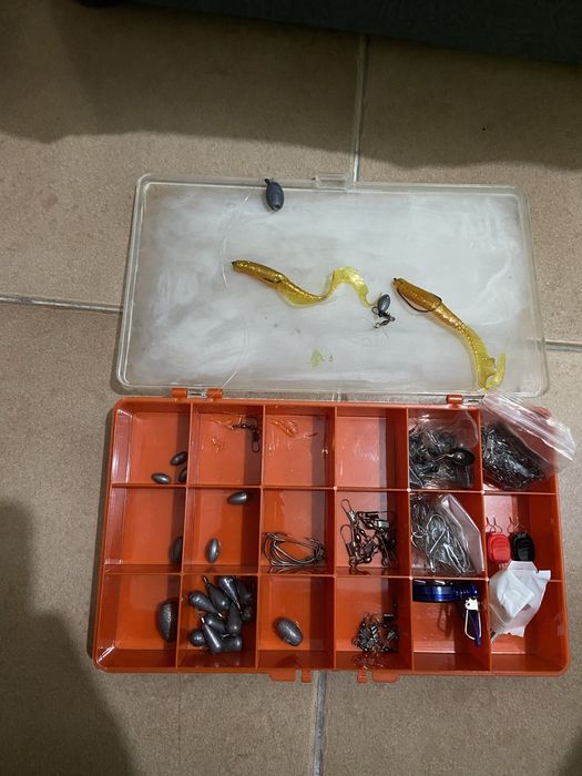Equipamento de pesca spining