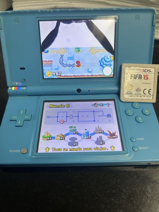 Nintendo DS com avaria display