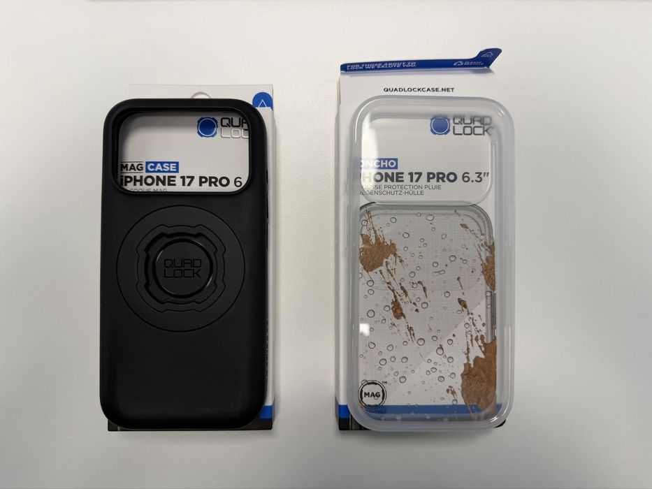 Quadlock Iphone 17 PRO capa + poncho
