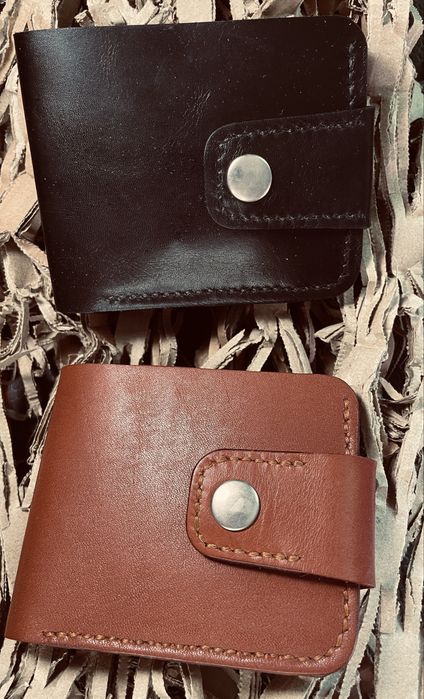 Шкіряні гаманці ручної роботи
