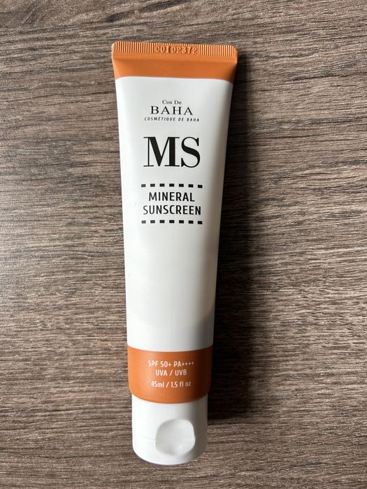 Мінеральний Сонцезахисний крем spf50