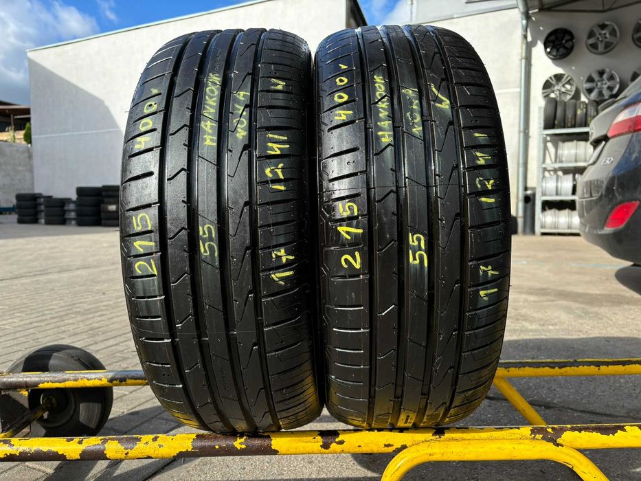 2X Opony Letnie 215/55R17 94V HANKOOK VENTUS PRIME 3 7.5MM 2024R NOWE!