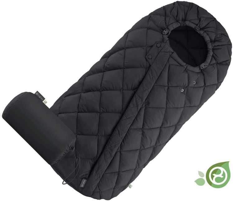 Cybex Snogga 2 śpiworek do wózka całoroczny Moon Black