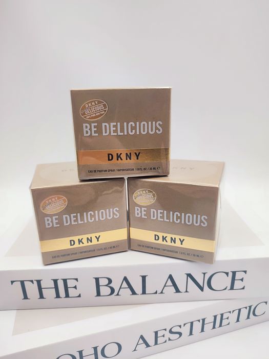 Perfumy DKNY be delicious gold zestaw 2+1 gratis set komplet 90ml