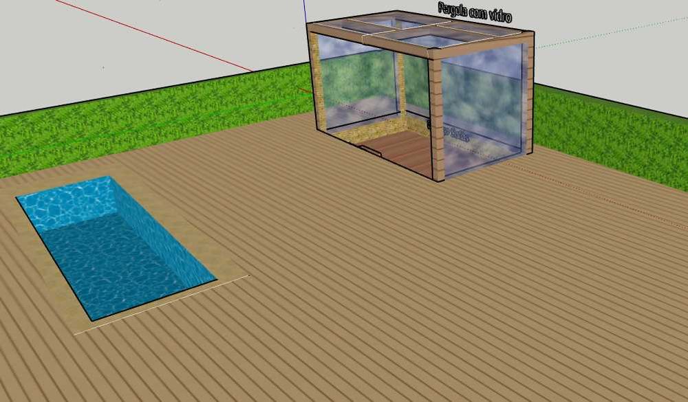 Decks para piscinas , Esplanadas para restaurantes  Pergolas