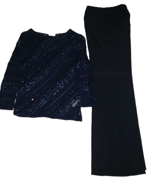 Conjunto azul brilhante (senhora)