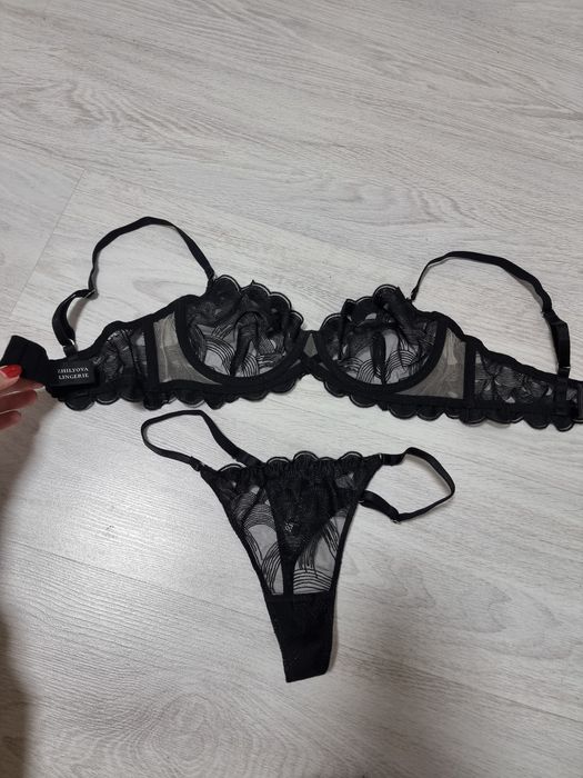 Zhilyova Lingerie  комплект білизни, бюст 70В і стрінги S