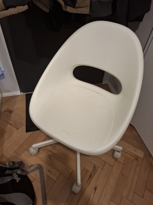 Fotel obrotowy ikea biały