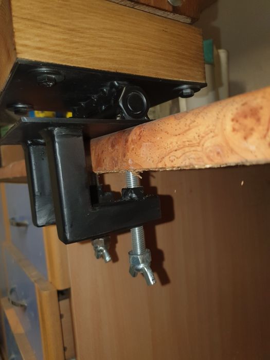 Konik rymarski do skory imadło kaletnicze  pochylany bukowe mocne