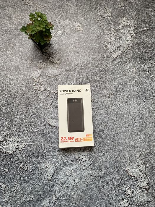 Яскравий Та Потужний Pawer Bank 26800mAh (22.5W)