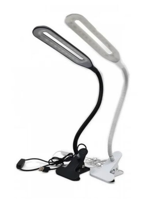 Светодиодная настольная лампа XSD-206 USB 24 LED на прищепке