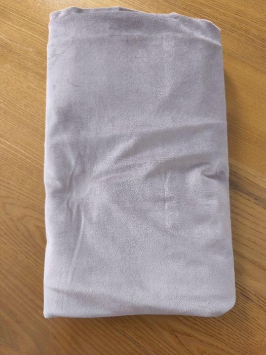 Zasłona zaciemniająca pudrowy róż 293x137 cm