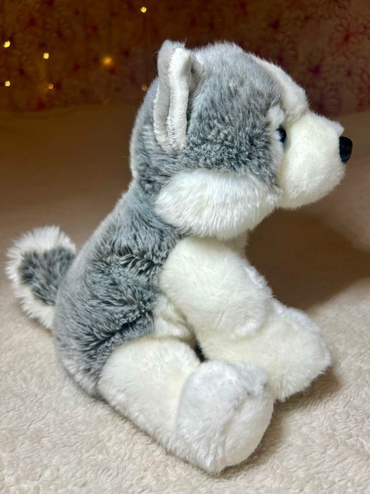 М'яка іграшка animigos world of nature хаскі 26 см