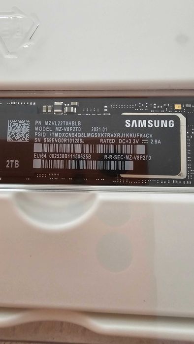 Disco SSD Samsung 980 PRO - 2TB - PCIe 4.0
