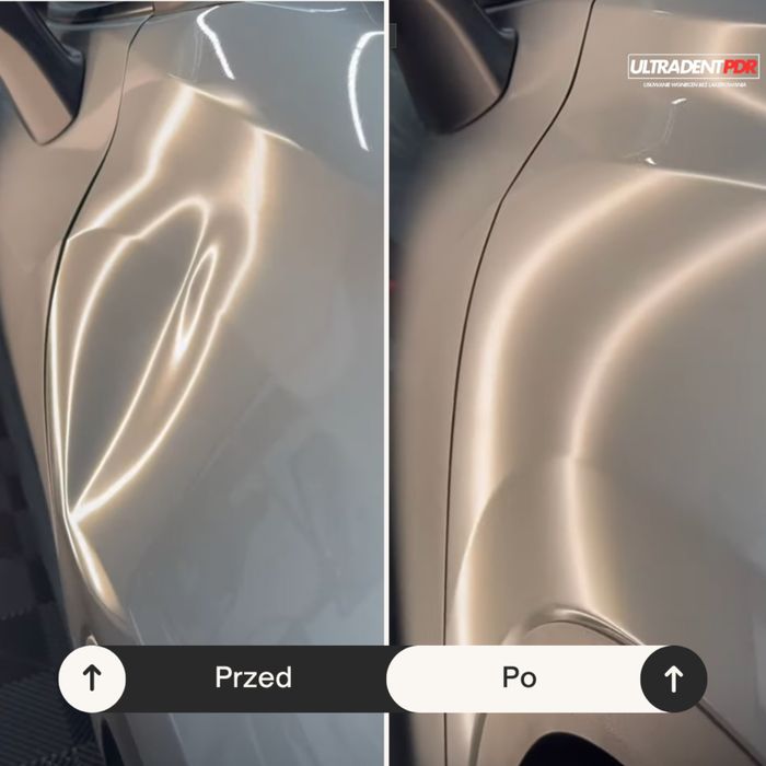 Usuwanie wgnieceń PDR naprawy blacharskie