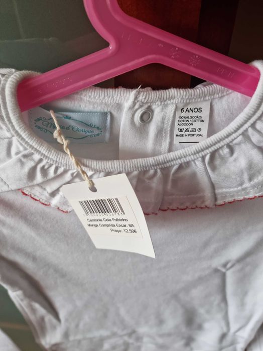 Camisola de gola