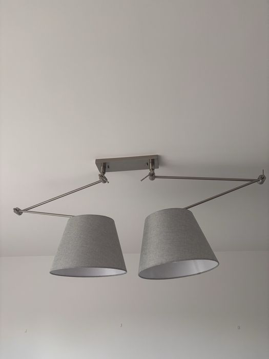 Lampa wisząca Adam AZ1842 AZzardo szara oprawa