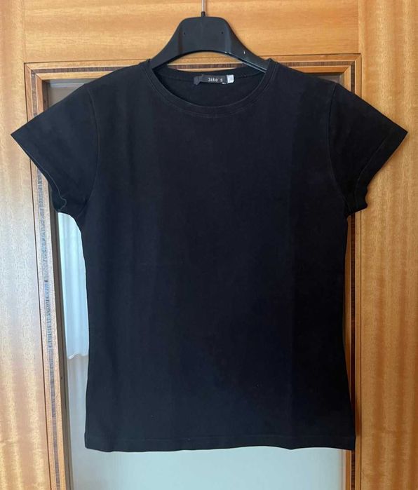 T-shirt preta de senhora - Tamanho S