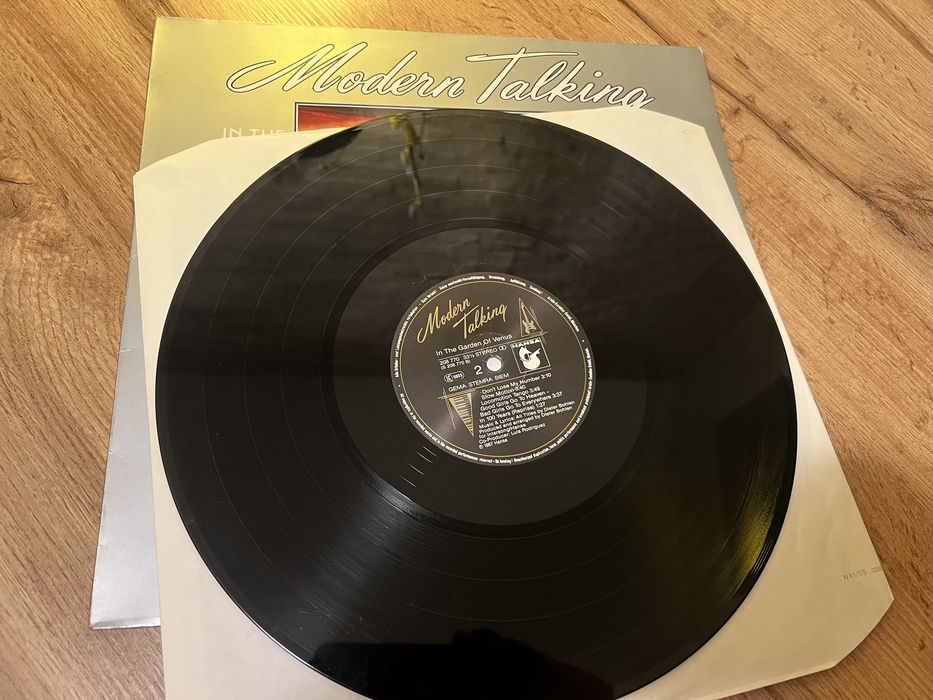 Modern Talking 6th winyl LP In the Garden of Venus Hansa 1987